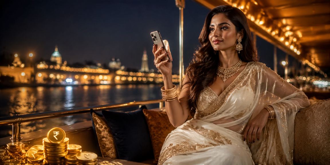 User performing UPI payment securely on mobile device